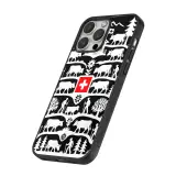 Coque iPhone 16 Pro - Silicone rigide noir Poya Suisse 3 noir