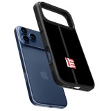 iPhone 17 Pro Max Case Hülle - Silikon schwarz Kanton JU schwarz