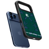 iPhone 17 Pro Max Case Hülle - Silikon schwarz Saudi Arabien 2026 personalisierbares Fussballtrikot