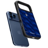iPhone 17 Pro Max Case Hülle - Silikon schwarz Frankreich 2026 personalisierbares Fussballtrikot