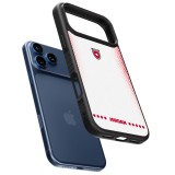 iPhone 17 Pro Max Case Hülle - Silikon schwarz Jordanien 2026 personalisierbares Fussballtrikot