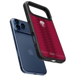 iPhone 17 Pro Max Case Hülle - Silikon schwarz Qatar 2026 personalisierbares Fussballtrikot