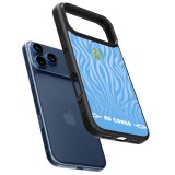 iPhone 17 Pro Max Case Hülle - Silikon schwarz Demokratische Republik Kongo 2026 personalisierbares Fussballtrikot