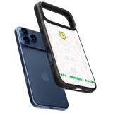 iPhone 17 Pro Max Case Hülle - Silikon schwarz Senegal 2026 personalisierbares Fussballtrikot