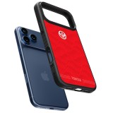 iPhone 17 Pro Max Case Hülle - Silikon schwarz Tunesien 2026 personalisierbares Fussballtrikot