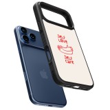 iPhone 17 Pro Max Case Hülle - Silikon schwarz Saint Valentines Day 26 Self love self care