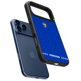 iPhone 17 Pro Case Hülle - Silikon schwarz Usbekistan 2026 personalisierbares Fussballtrikot
