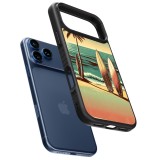 iPhone 17 Pro Case Hülle - Silikon schwarz Surf Paradise