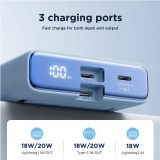 20W Powerbank Joyroom JR-PBM01 MagSafe 10000mAh externer Akku mit Standfuß - Blau