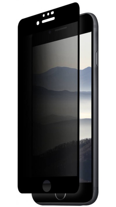 Samsung Galaxy S9+ 3D Privacy Anti-Spy Tempered Glass - Bildschirm Schutzglas mit schwarzen Rändern