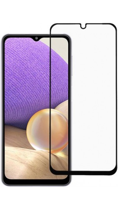 3D Tempered Glass Samsung Galaxy A33 5G - Full Screen Display Schutzglas mit schwarzem Rahmen