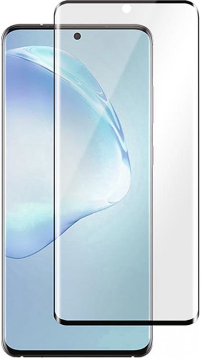 3D Tempered Glass Samsung Galaxy A54 5G - Full Screen Display Schutzglas mit schwarzem Rahmen