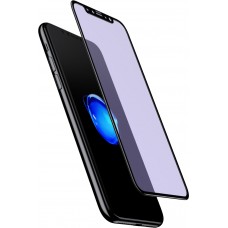3D Tempered Glass Schutzglas schwarz anti-Blue Light - iPhone XR