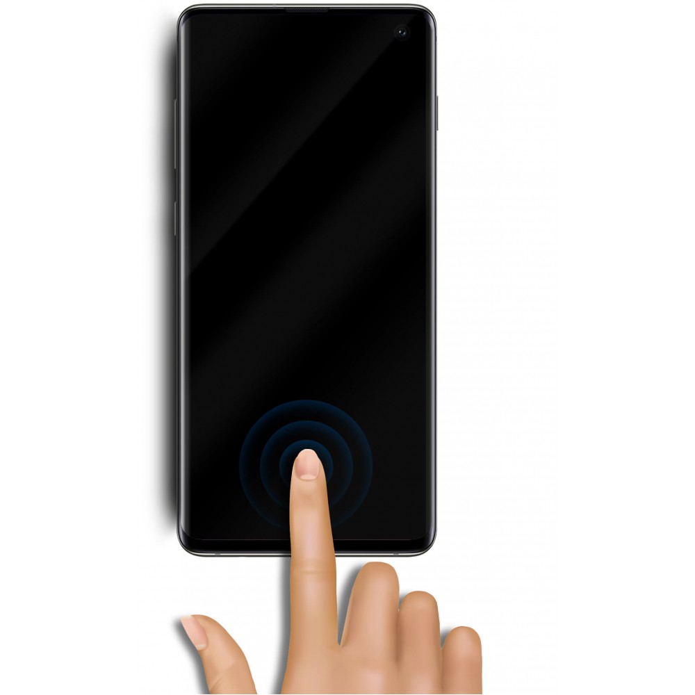 3D Tempered Glass Schutzglas schwarz (Fingerabdruck kompatibel) - Samsung Galaxy S25 Ultra