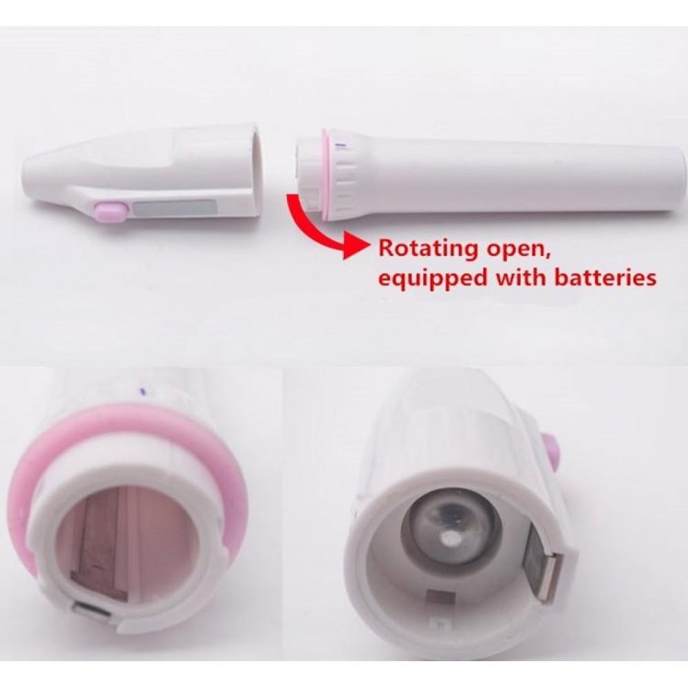 5 in 1 elektronische Nagel Pflege Maschine Manicure Polishing mit 5 Aufsätzen - Weiss