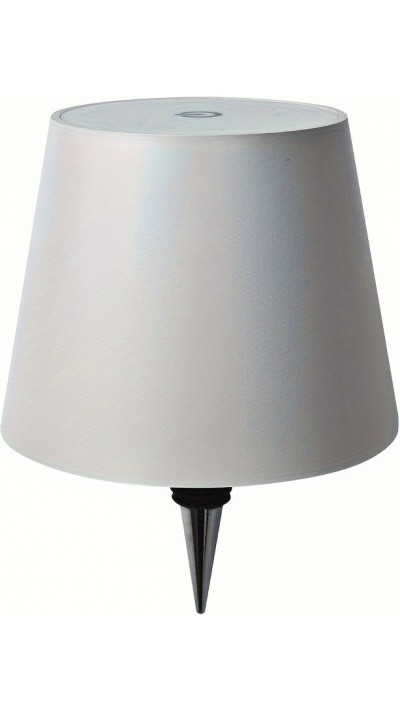 Design LED Lampenschirm für universell anpassbare Flasche - Weiss