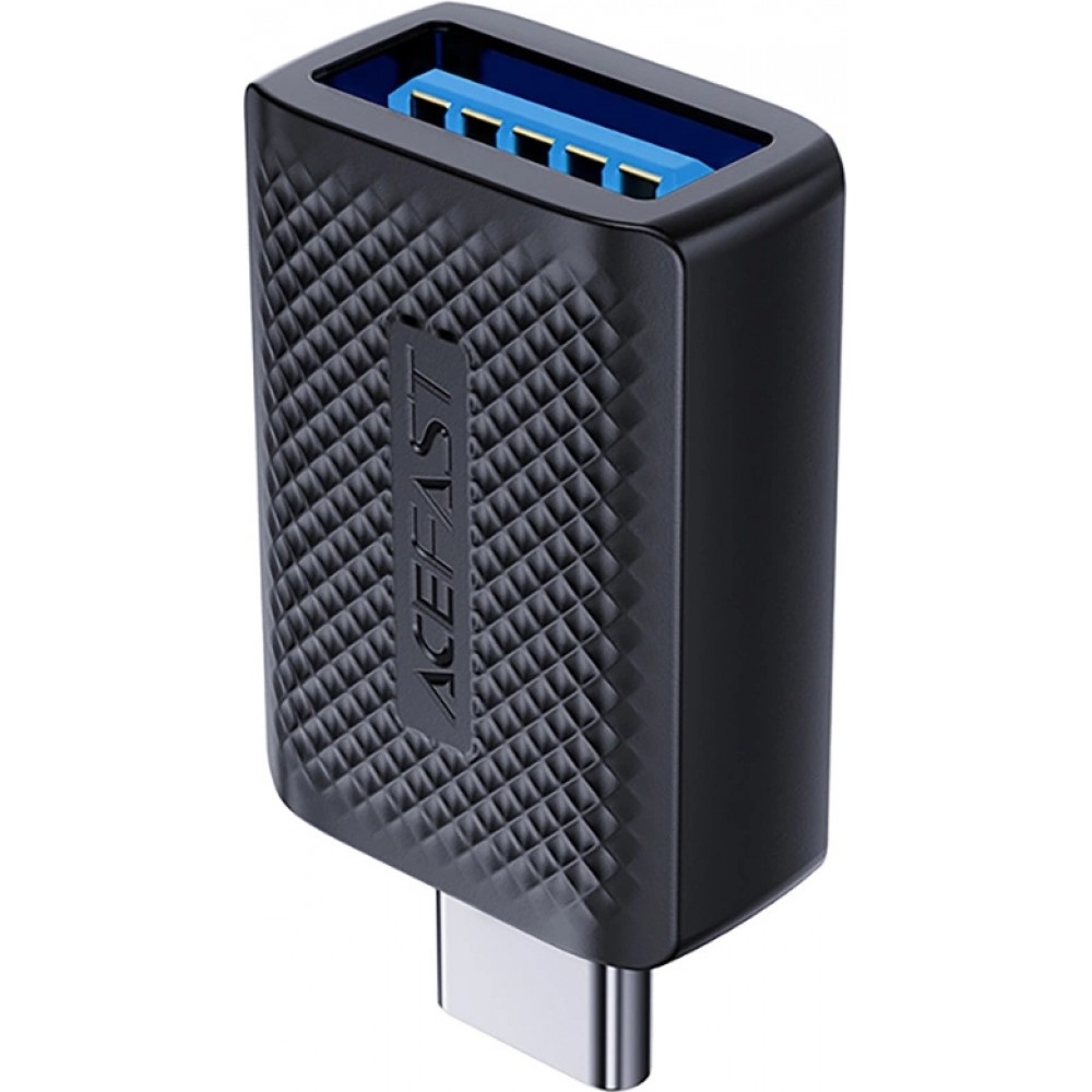Acefast J1 - USB-A 3.0 (weiblich) zu USB-C 3.0 (männlich) Adapter 5Gb/s - Schwarz