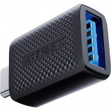 Acefast J1 - USB-A 3.0 (weiblich) zu USB-C 3.0 (männlich) Adapter 5Gb/s - Schwarz