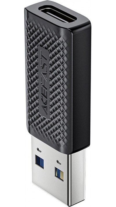 Acefast J2 - USB-C 3.0 (weiblich) auf USB-A 3.0 (männlich) Adapter 5Gb/s - Schwarz