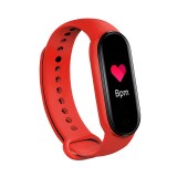 Active Fitness Tracker M7 - Intelligentes Sportarmband Smart Watch Bluetooth - Rot