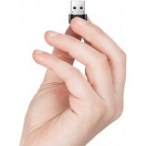 Baseus Mini USB-C zu USB-A Adapter kompakt schnellladef&auml;hig vielseitig - Schwarz