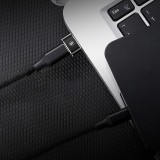 Baseus Mini USB-C zu USB-A Adapter kompakt schnellladef&auml;hig vielseitig - Schwarz