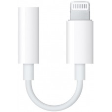 Apple Lightning to 3.5mm Headphone Jack Adapter MMX62ZM/A - Weiss