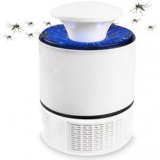 Mückenfänger USB Lampe High-Tech mit anziehendem LED Lichtwellen im Nanobereich  - Weiss