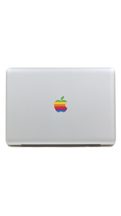 Aufkleber MacBook Apple logo vintage