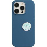 Sticker Aufkleber für Handy/Tablet/Computer 3D gestickt - Beach Shell