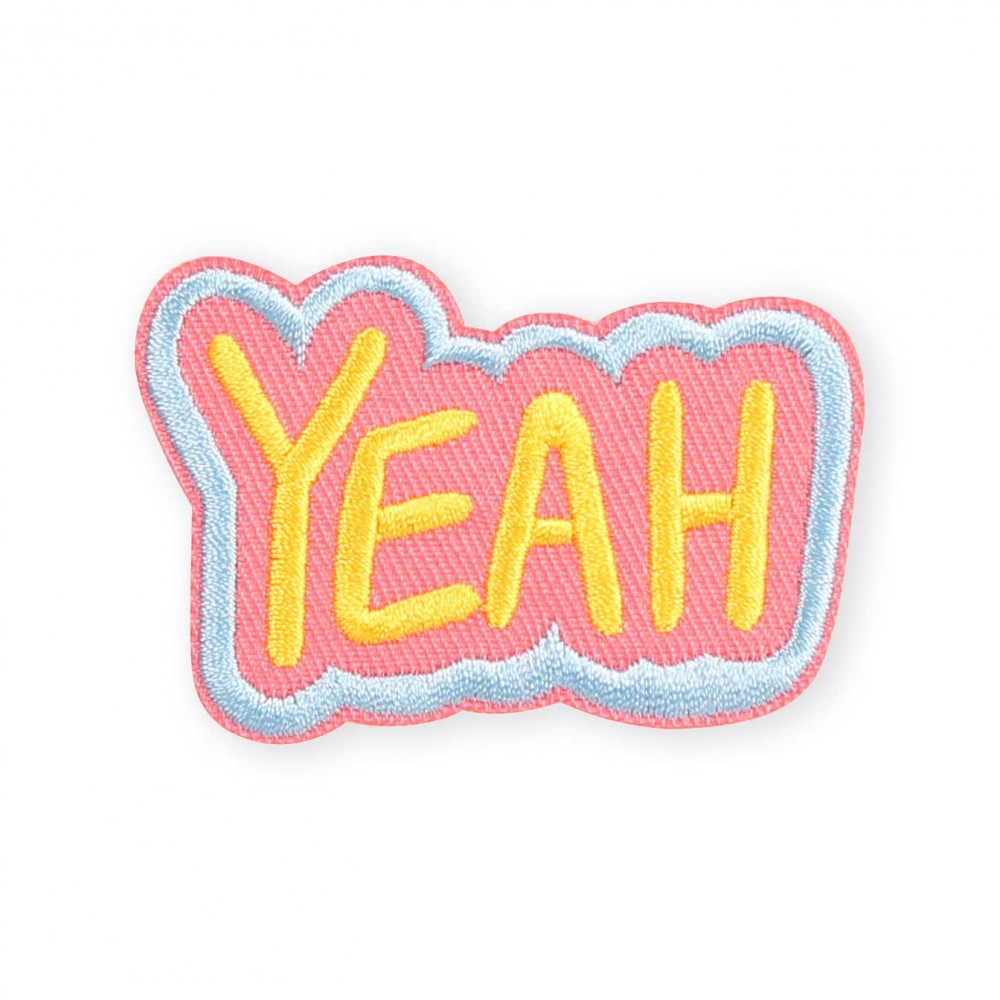 Autocollant sticker pour téléphone/tablette/ordinateur brodé en 3D - Big Yeah