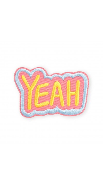 Sticker Aufkleber für Handy/Tablet/Computer 3D gestickt - Big Yeah