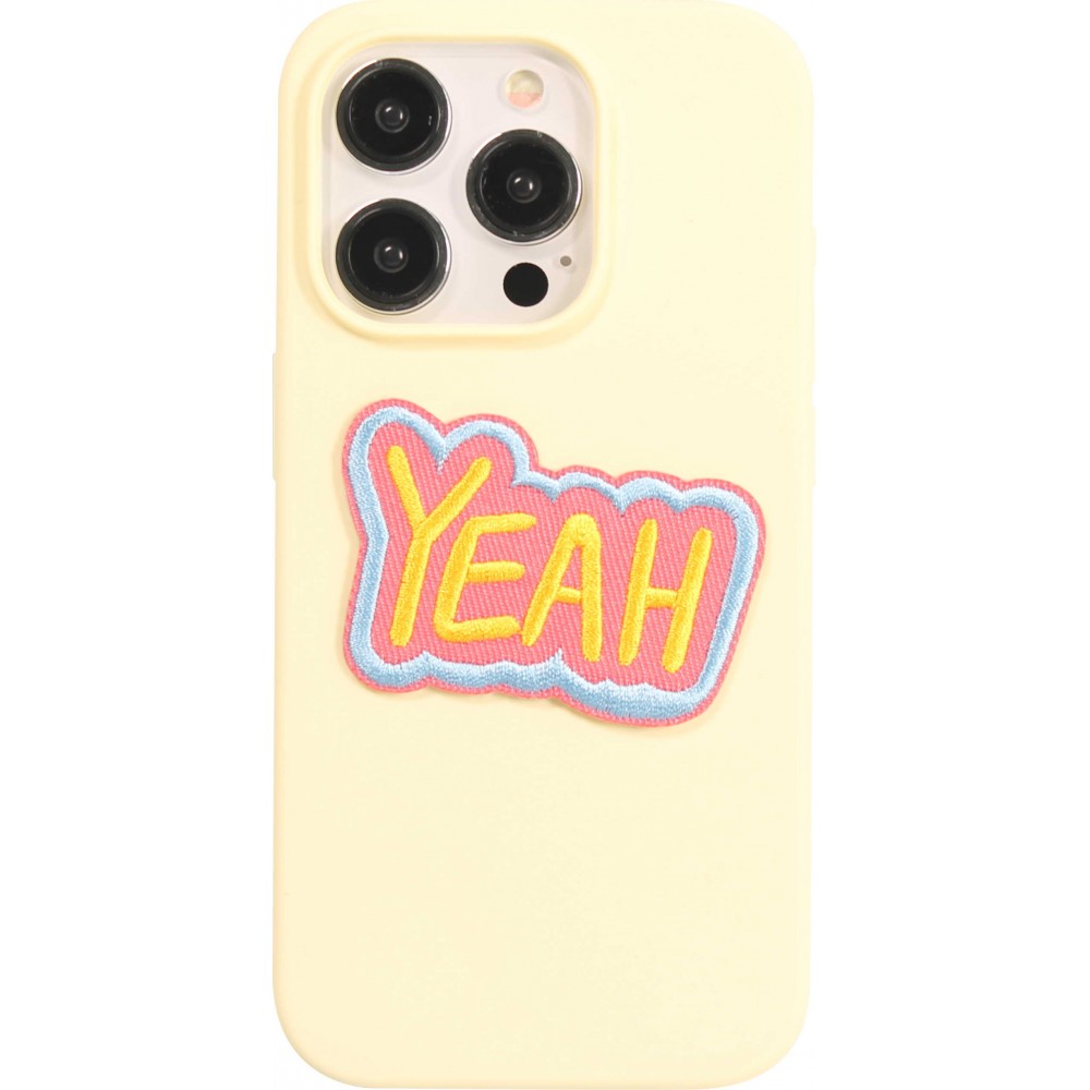 Autocollant sticker pour téléphone/tablette/ordinateur brodé en 3D - Big Yeah
