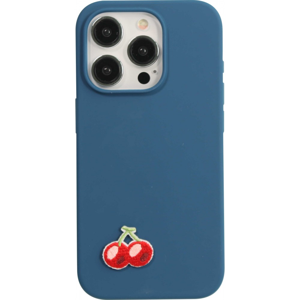 Sticker Aufkleber für Handy/Tablet/Computer 3D gestickt - Cherry