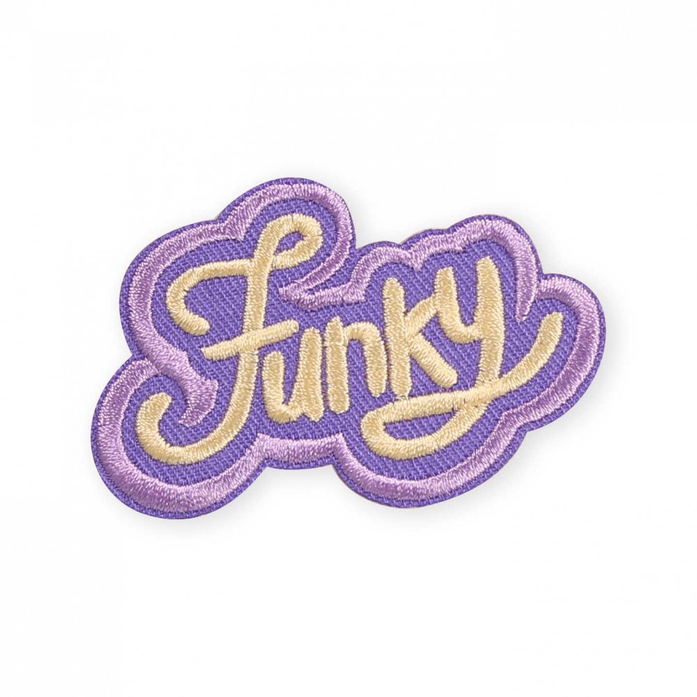 Autocollant sticker pour téléphone/tablette/ordinateur brodé en 3D - Funky