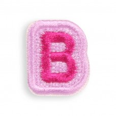 Sticker Aufkleber für Handy/Tablet/Computer 3D gestickt - Mini Lettre B