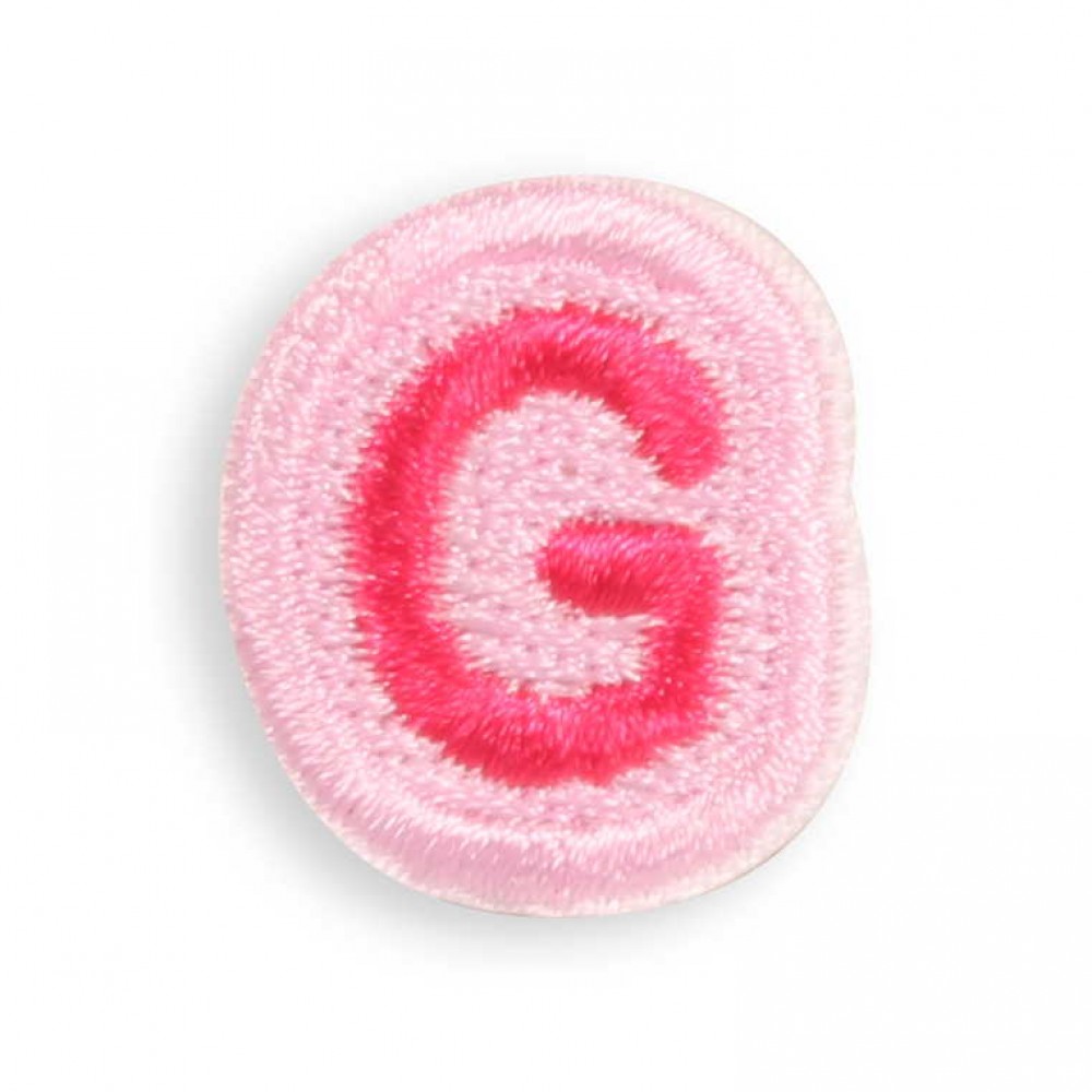 Sticker Aufkleber für Handy/Tablet/Computer 3D gestickt - Mini Lettre G