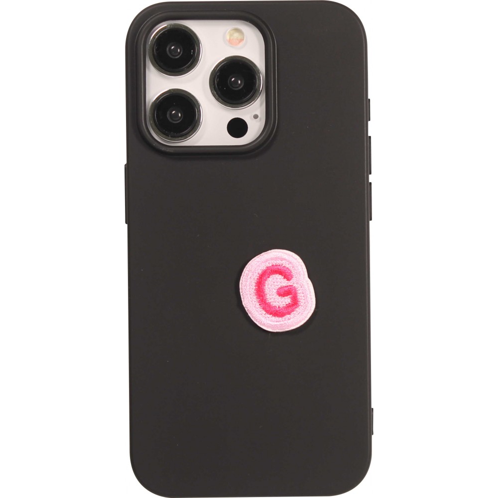 Sticker Aufkleber für Handy/Tablet/Computer 3D gestickt - Mini Lettre G