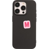 Sticker Aufkleber für Handy/Tablet/Computer 3D gestickt - Mini Lettre M