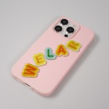 Sticker Aufkleber für Handy/Tablet/Computer 3D gestickt - Mini Lettre S