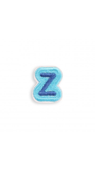 Autocollant sticker pour t&eacute;l&eacute;phone/tablette/ordinateur brod&eacute; en 3D - Lettre Mini Z