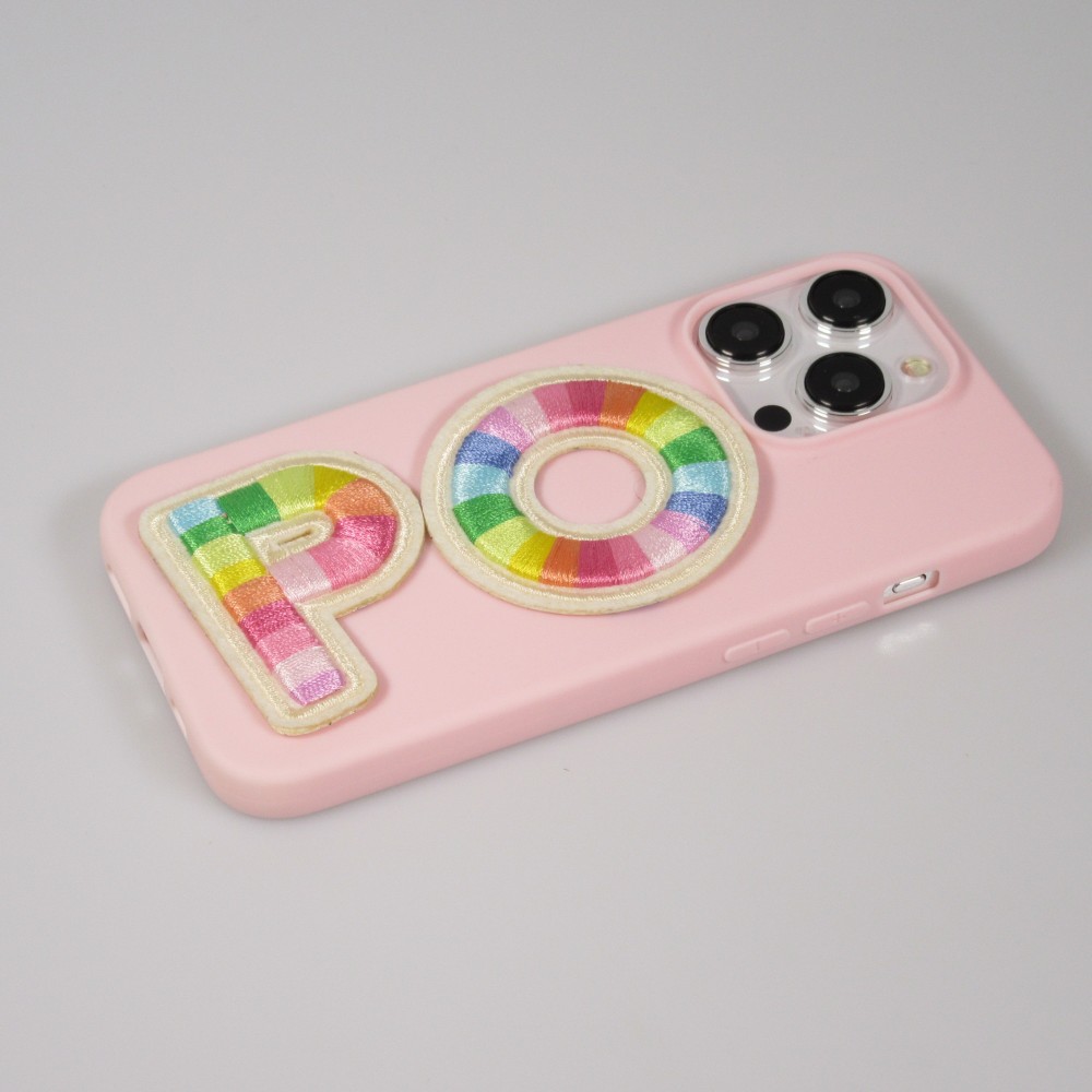 Sticker Aufkleber für Handy/Tablet/Computer 3D gestickt - Lettre N