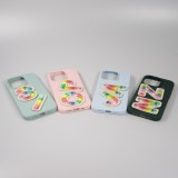 Sticker Aufkleber für Handy/Tablet/Computer 3D gestickt - Lettre U