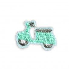 Sticker Aufkleber für Handy/Tablet/Computer 3D gestickt - Little scooter