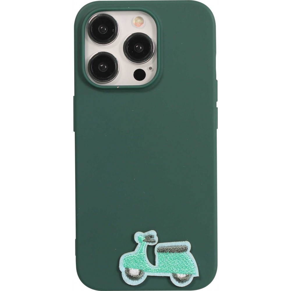 Sticker Aufkleber für Handy/Tablet/Computer 3D gestickt - Little scooter