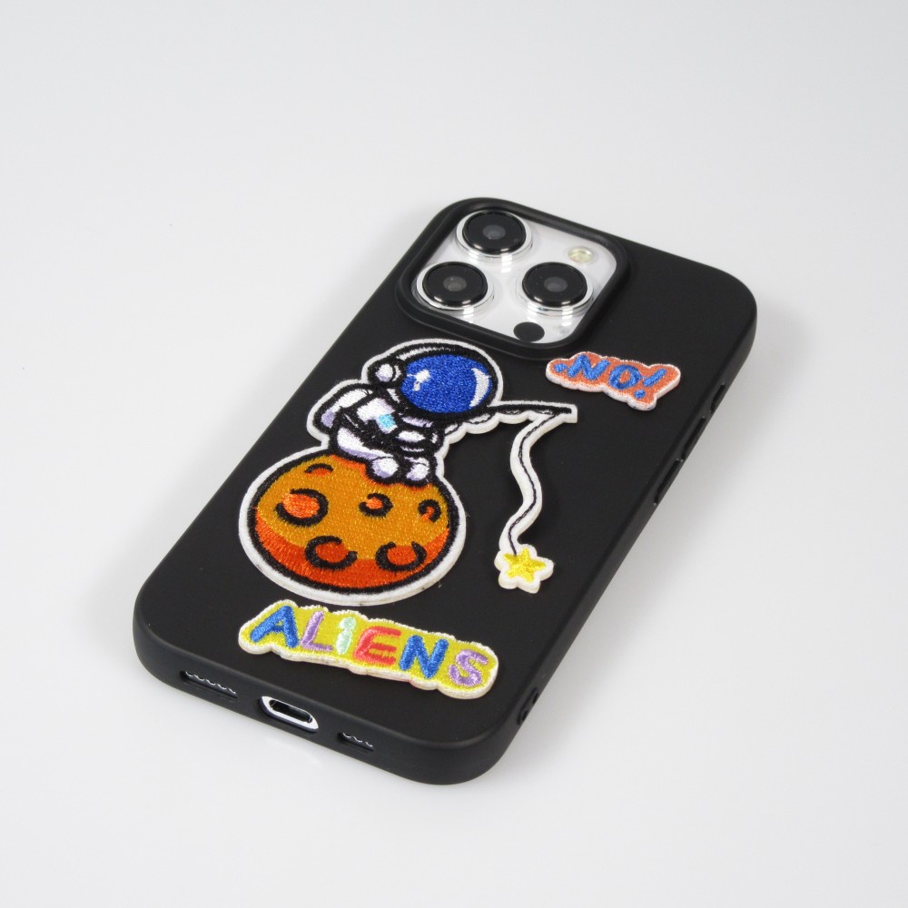 Sticker Aufkleber für Handy/Tablet/Computer 3D gestickt - Musik Note
