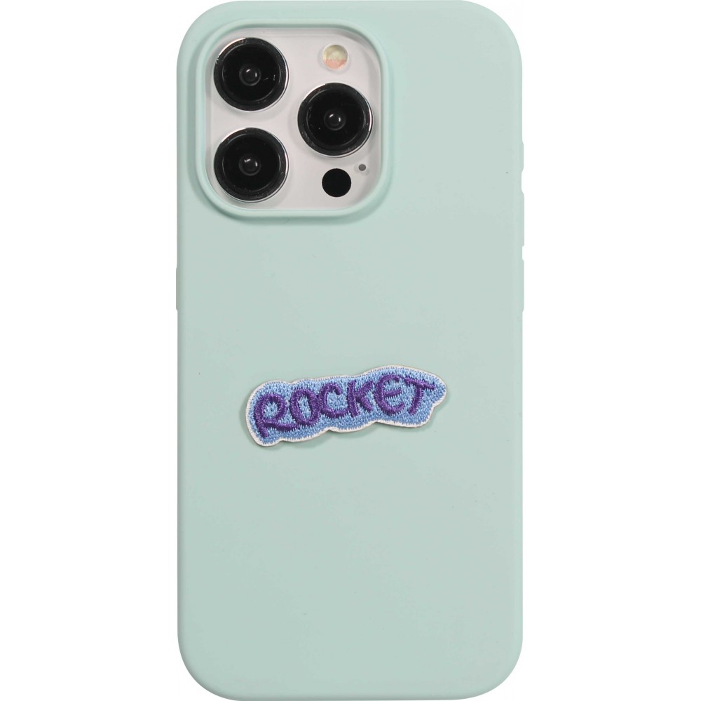 Autocollant sticker pour téléphone/tablette/ordinateur brodé en 3D - ROCKET Sticker