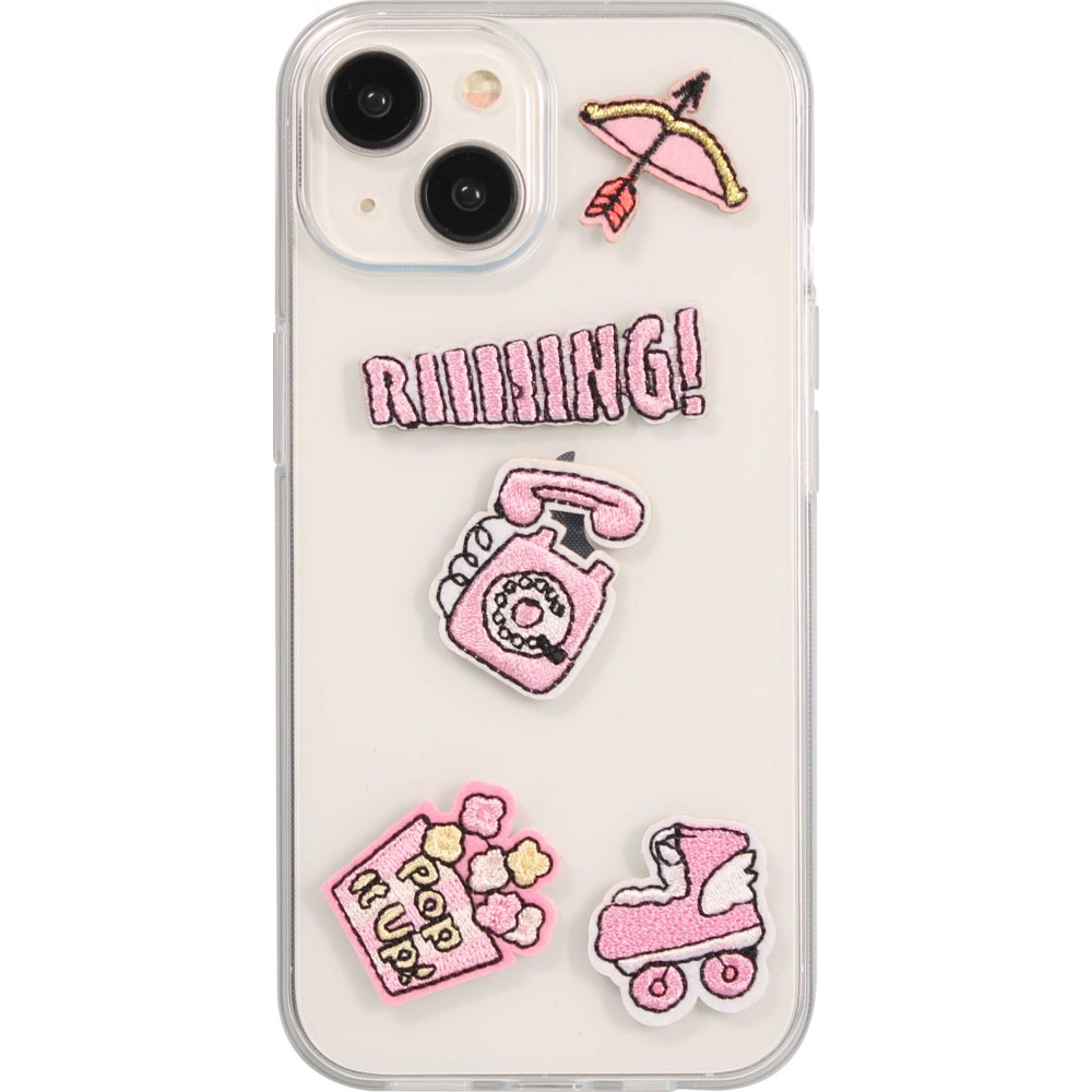 Sticker Aufkleber für Handy/Tablet/Computer 3D gestickt - Ring