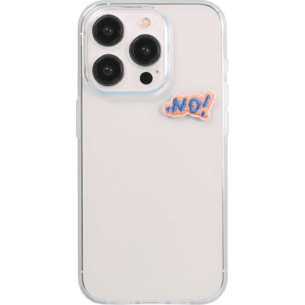 Sticker Aufkleber für Handy/Tablet/Computer 3D gestickt - Sticker No!