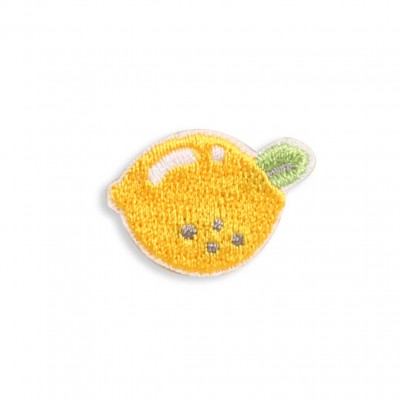 Sticker Aufkleber f&uuml;r Handy/Tablet/Computer 3D gestickt - Summer Lemon